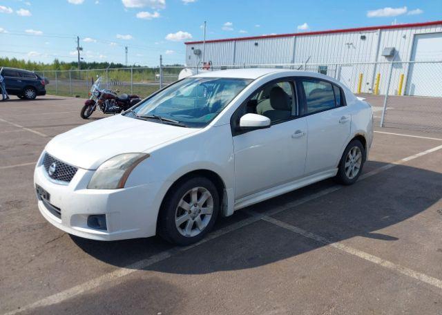 2012 NISSAN SENTRA 2.0 S