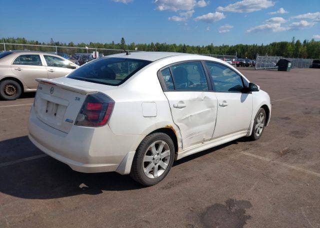 2012 NISSAN SENTRA 2.0 S