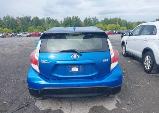 2017 TOYOTA PRIUS C TECHNOLOGY