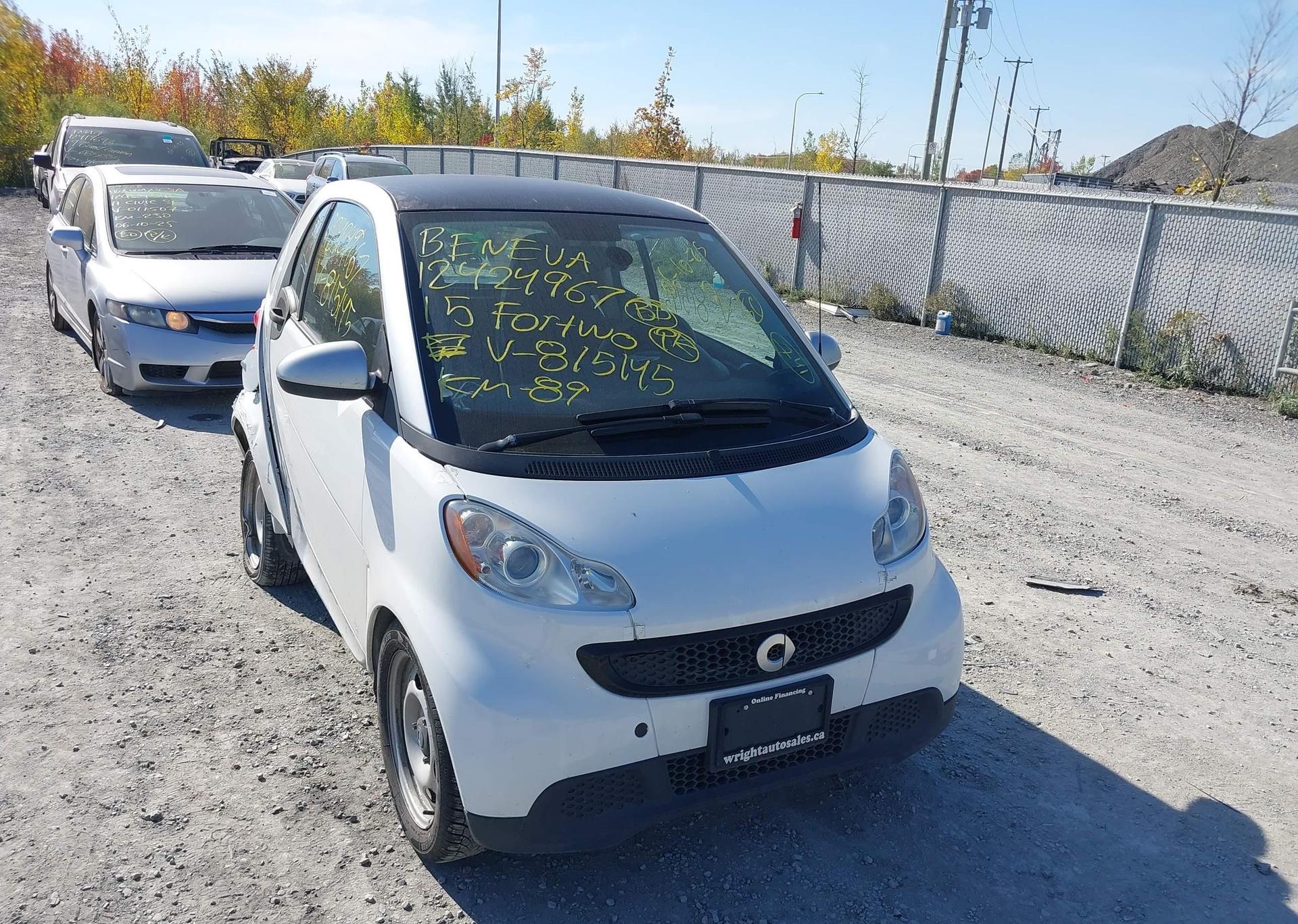 2015 SMART FORTWO