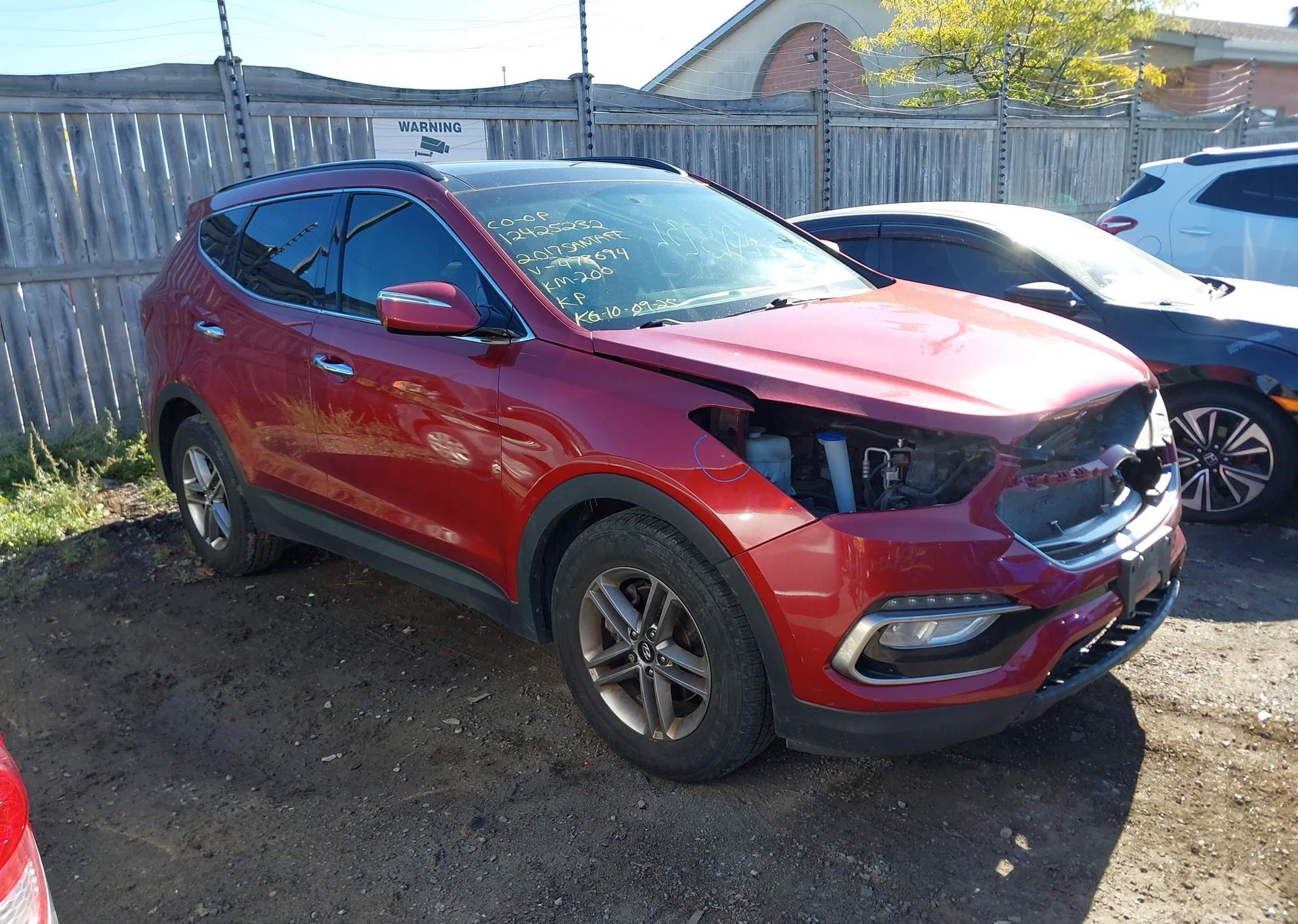 2017 HYUNDAI SANTA FE SPORT 2.4 LUXURY