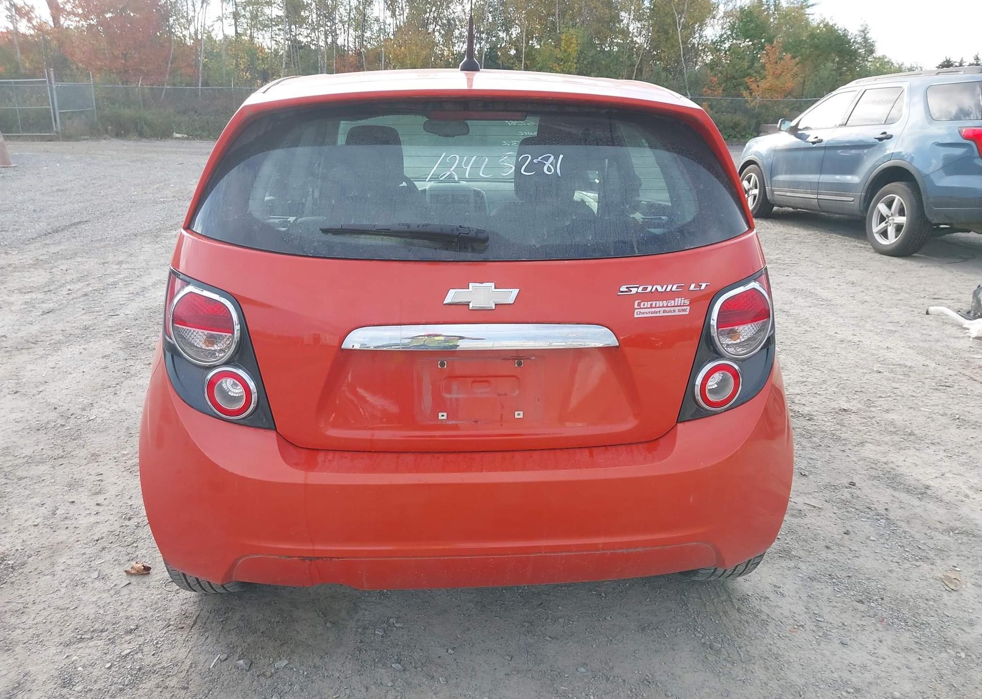 2012 CHEVROLET SONIC LT