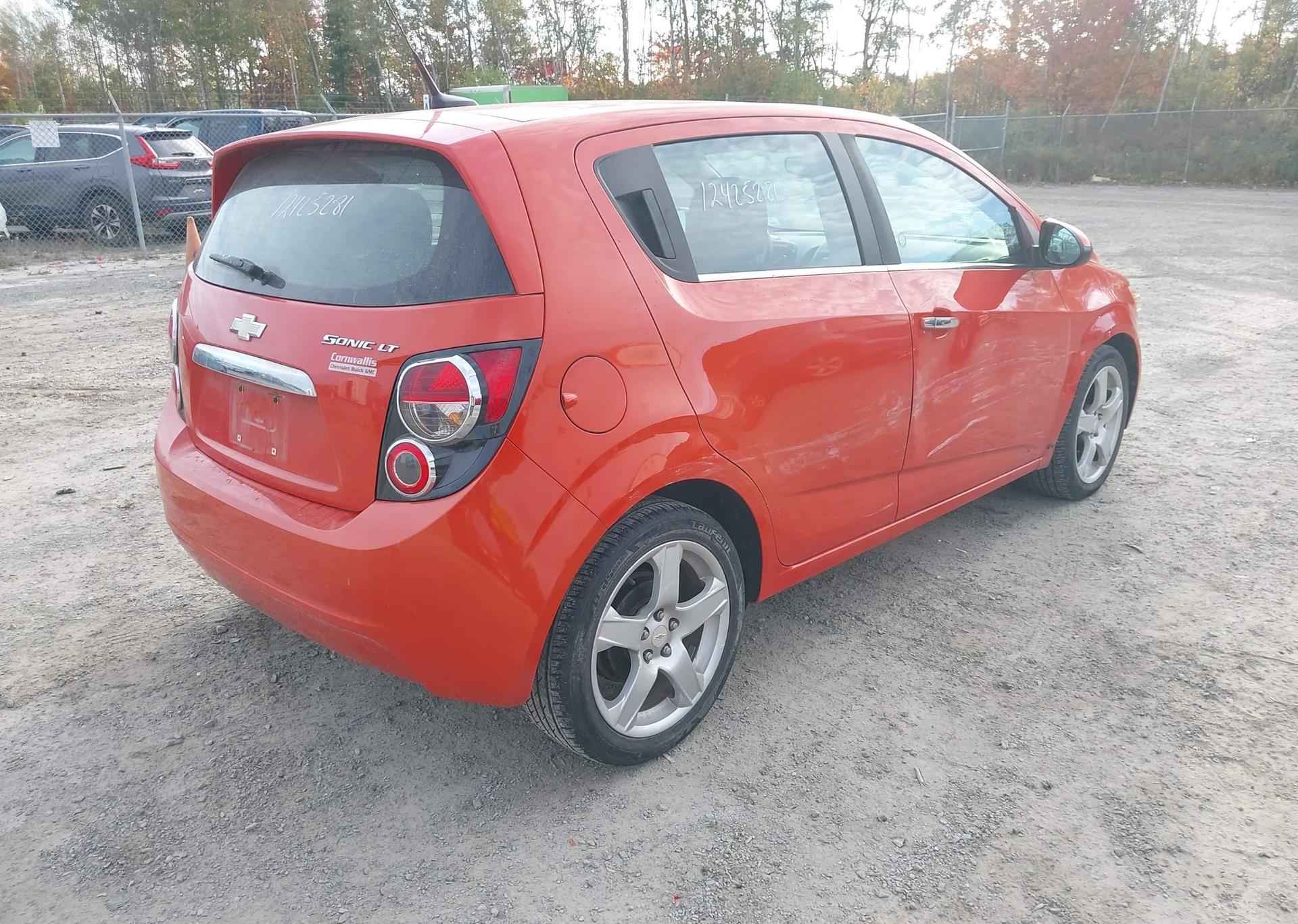 2012 CHEVROLET SONIC LT