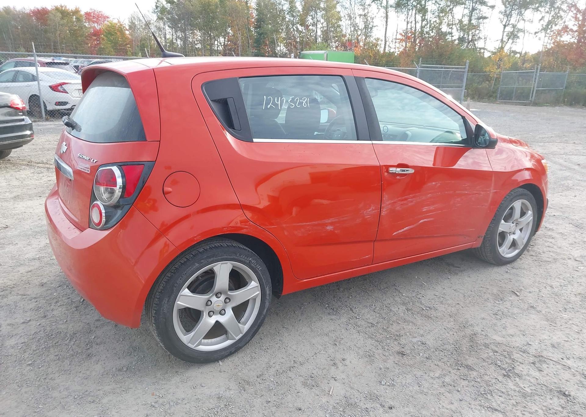 2012 CHEVROLET SONIC LT