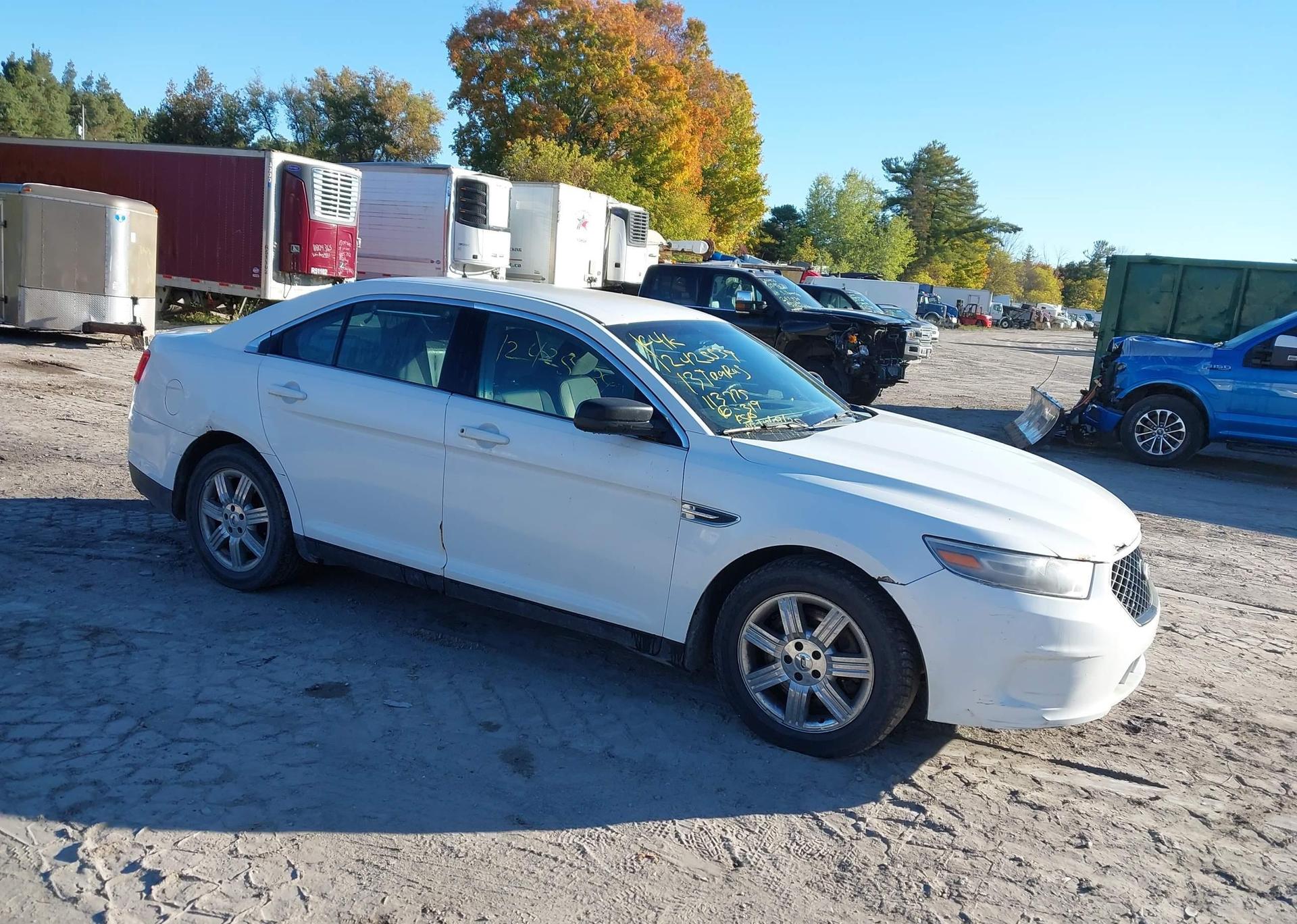 2013 FORD TAURUS POLICE INTERCEPTOR