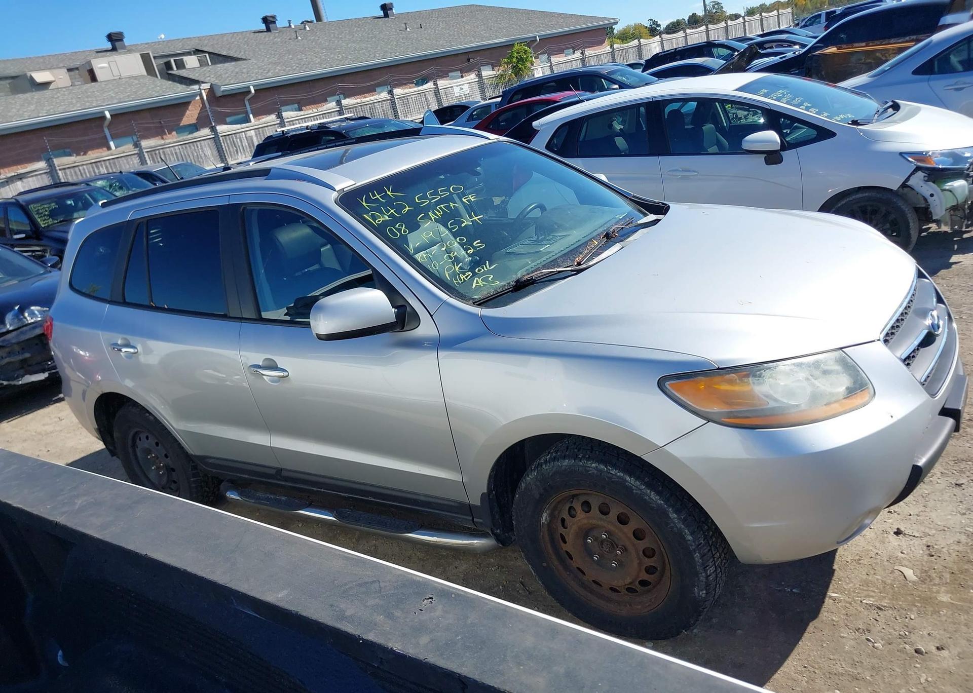 2008 HYUNDAI SANTA FE SE