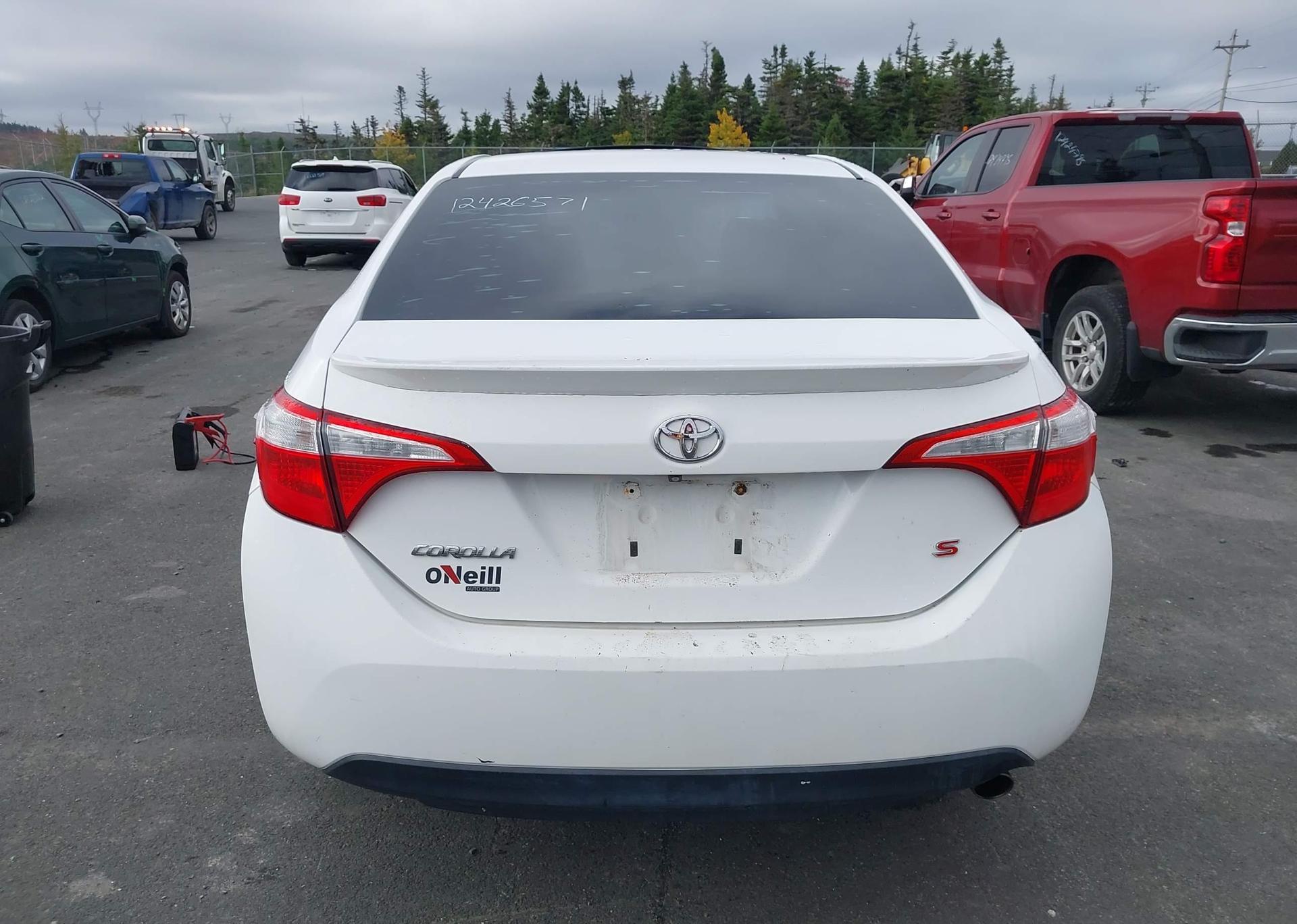 2015 TOYOTA COROLLA S