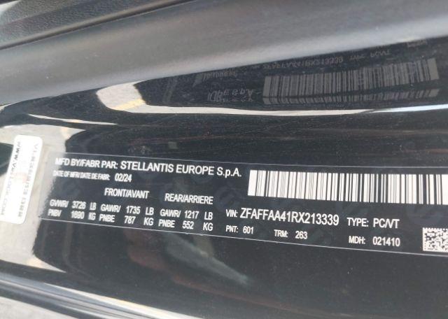 2024 FIAT 500E RED