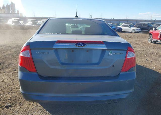 2011 FORD FUSION HYBRID