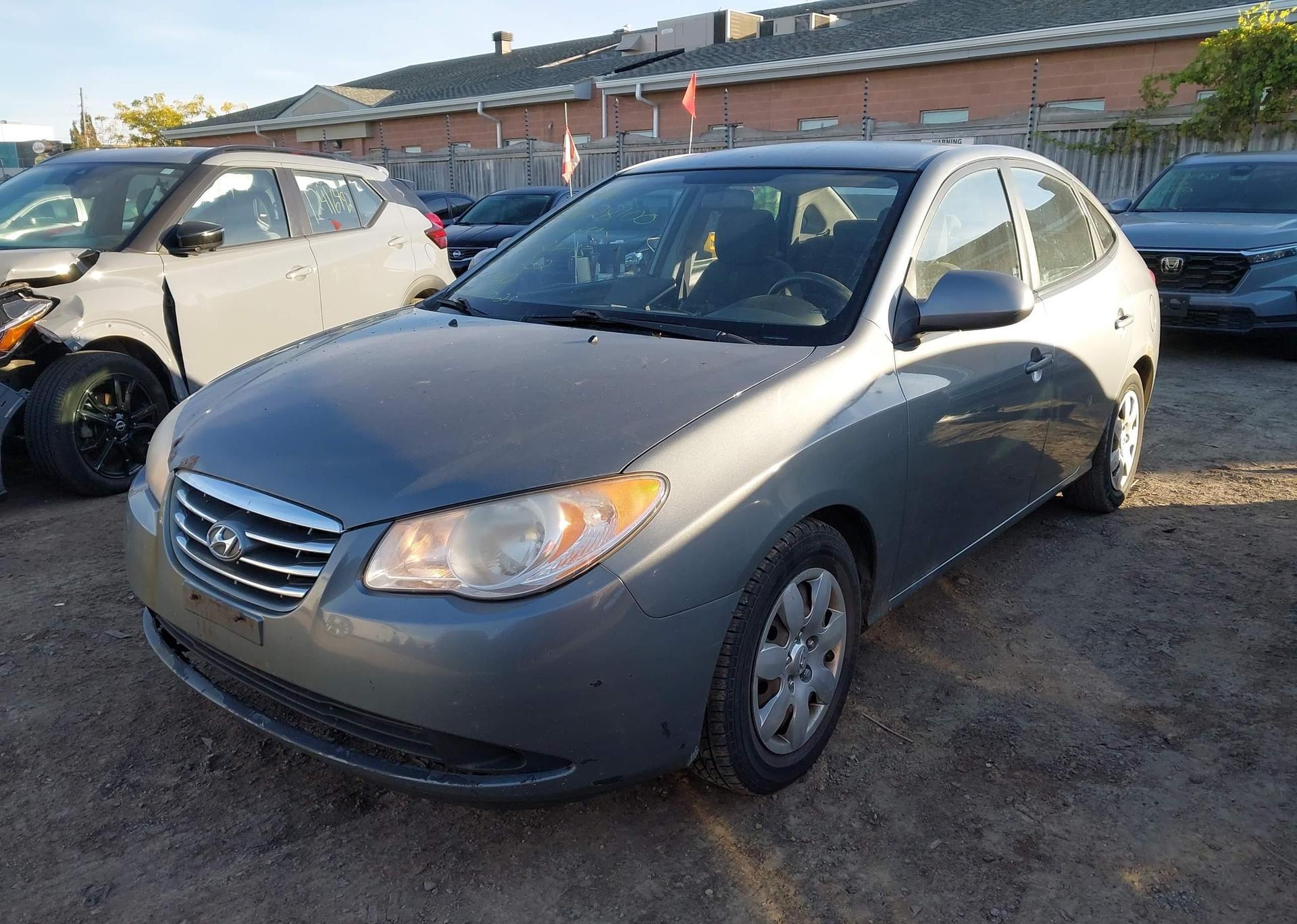 2010 HYUNDAI ELANTRA BLUE