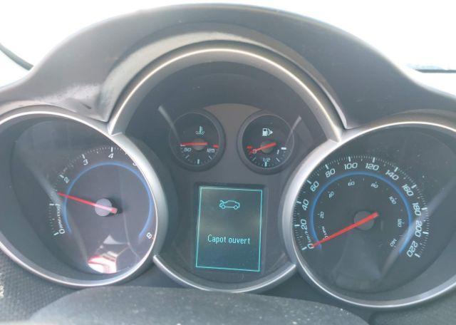 2012 CHEVROLET CRUZE LT TURBO