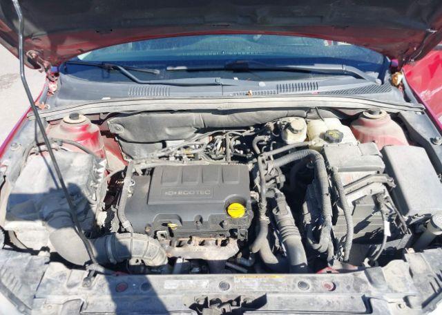 2012 CHEVROLET CRUZE LT TURBO