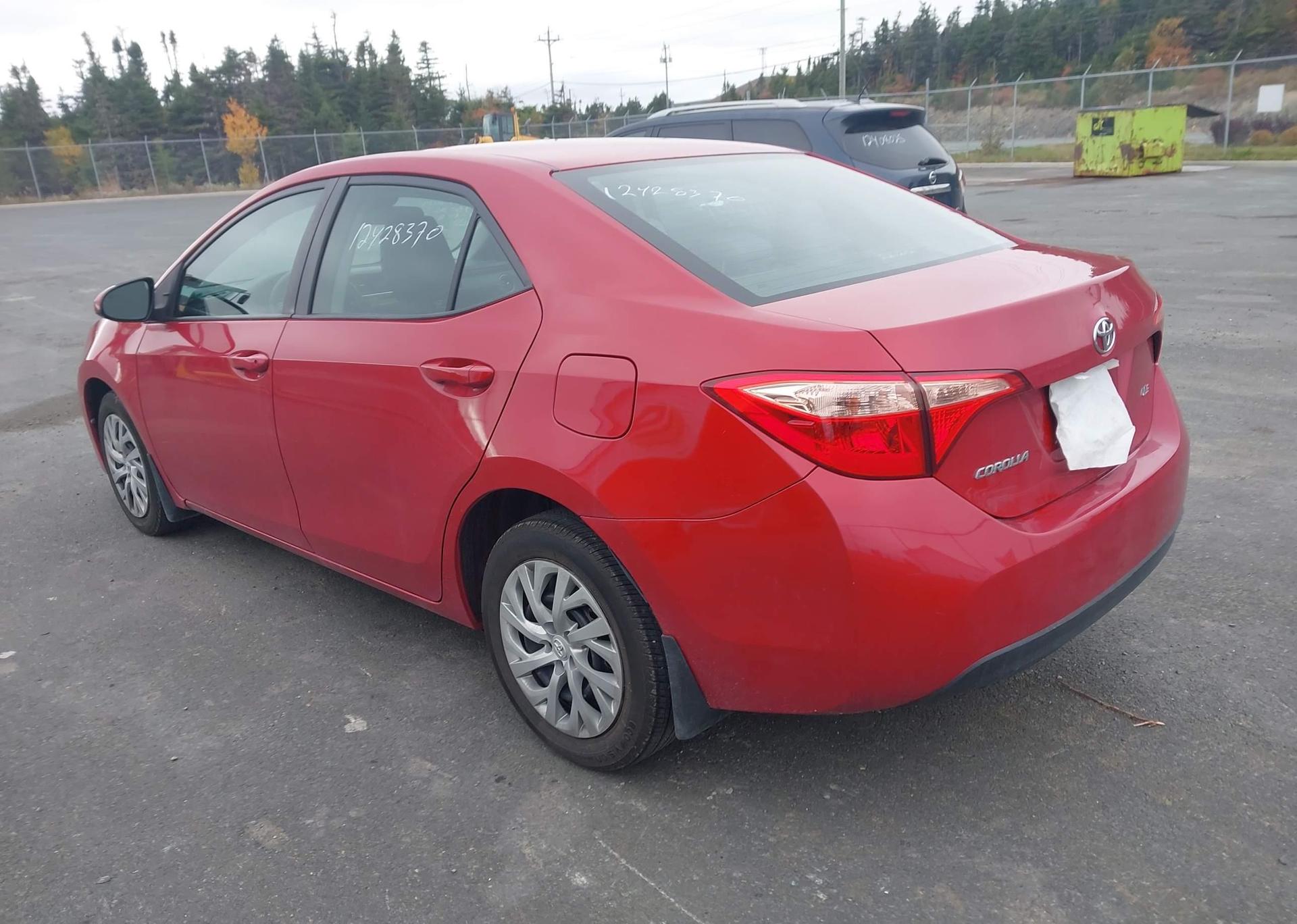 2017 TOYOTA COROLLA LE