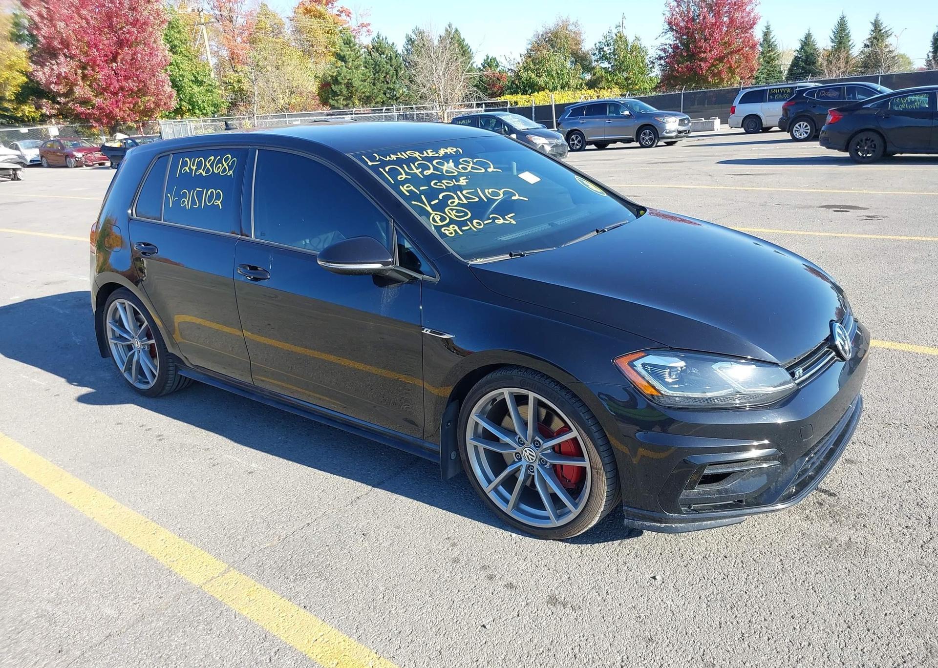 2019 VOLKSWAGEN GOLF R 2.0 TSI