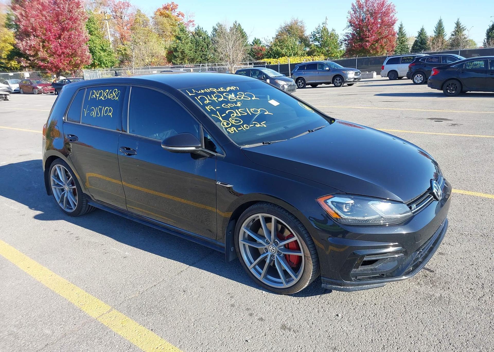 2019 VOLKSWAGEN GOLF R 2.0 TSI