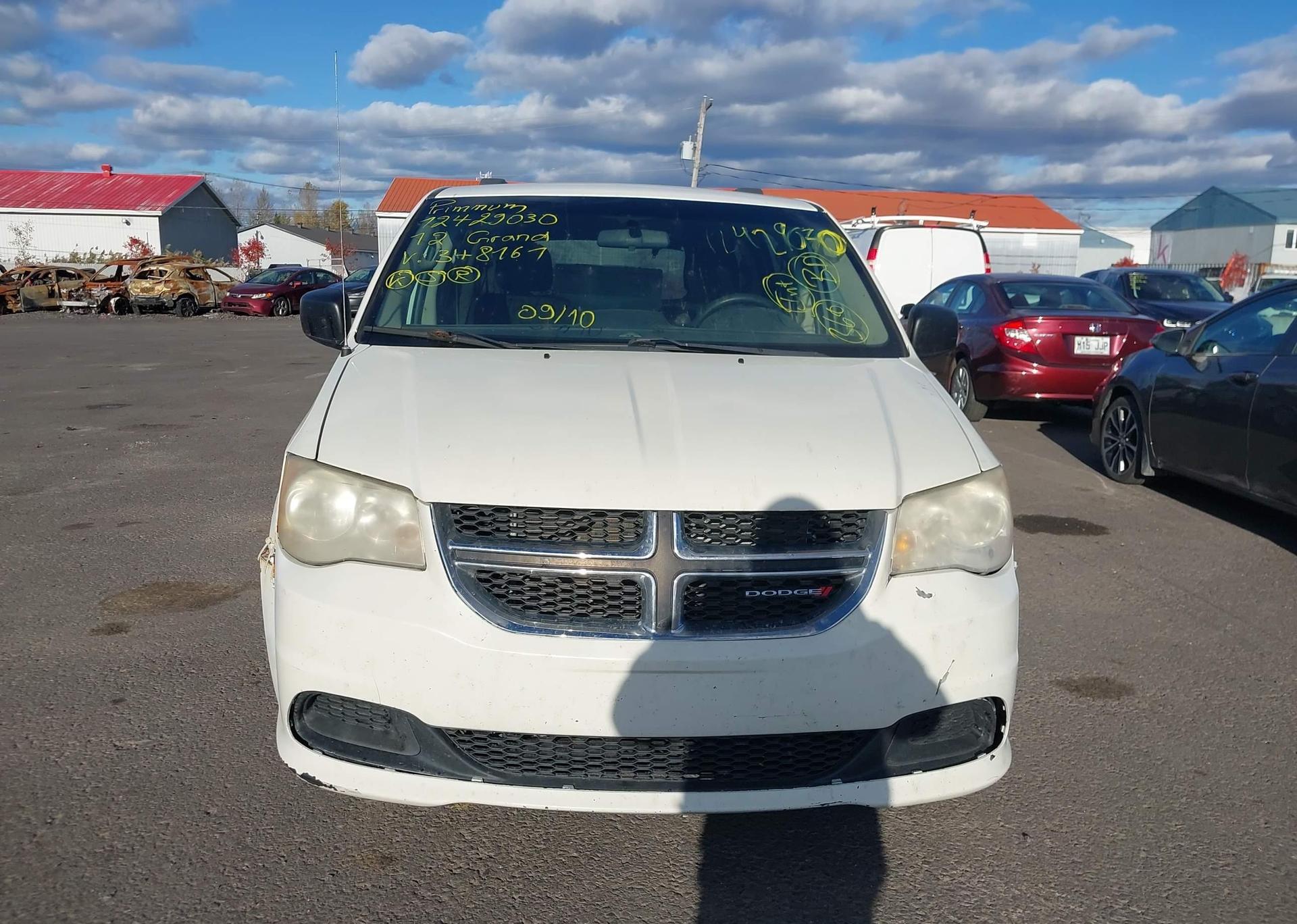2012 DODGE GRAND CARAVAN SE