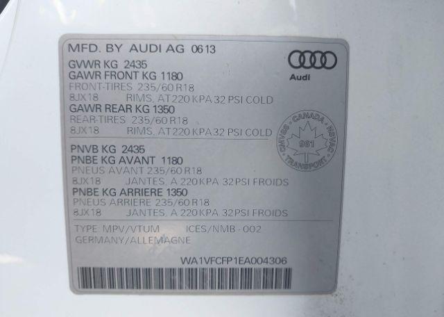 2014 AUDI Q5 2.0 TECHNIK