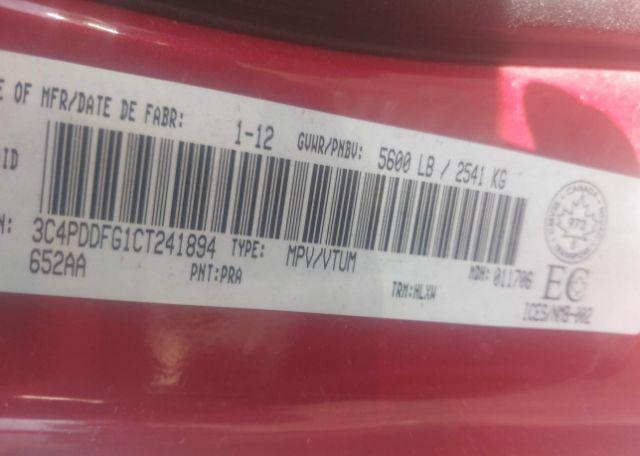 2012 DODGE JOURNEY R