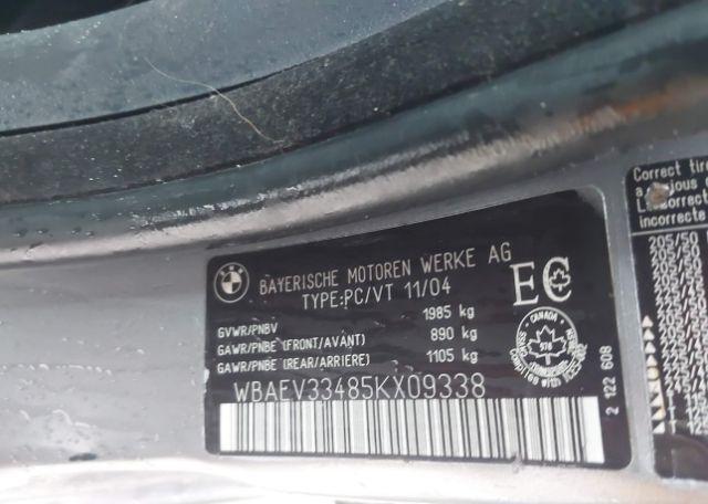 2005 BMW 325I