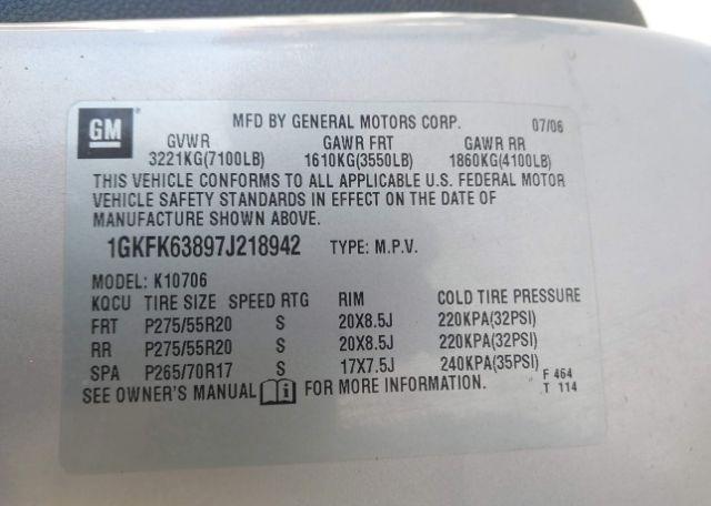 2007 GMC YUKON DENALI