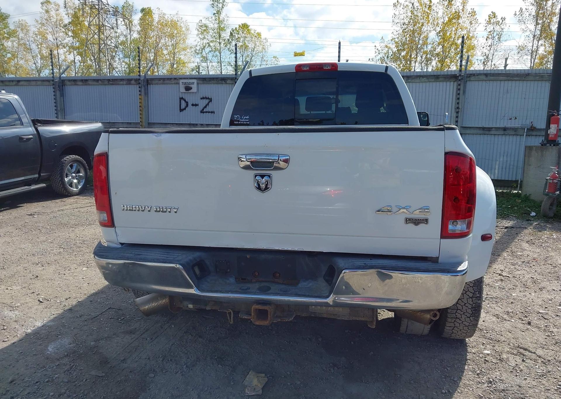 2006 DODGE RAM 3500