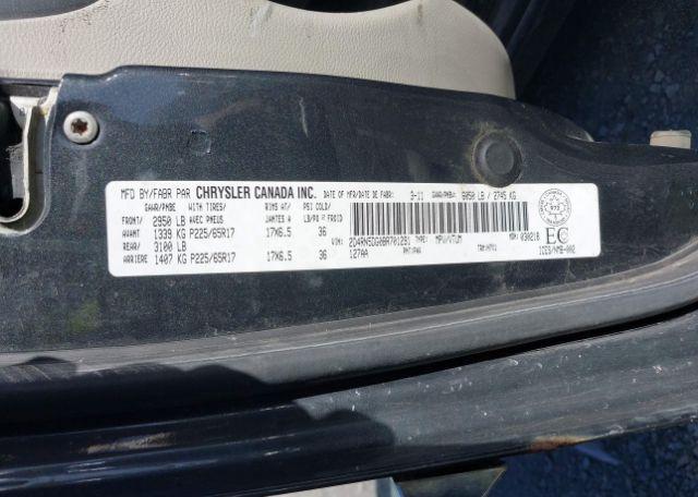 2011 DODGE GRAND CARAVAN CREW
