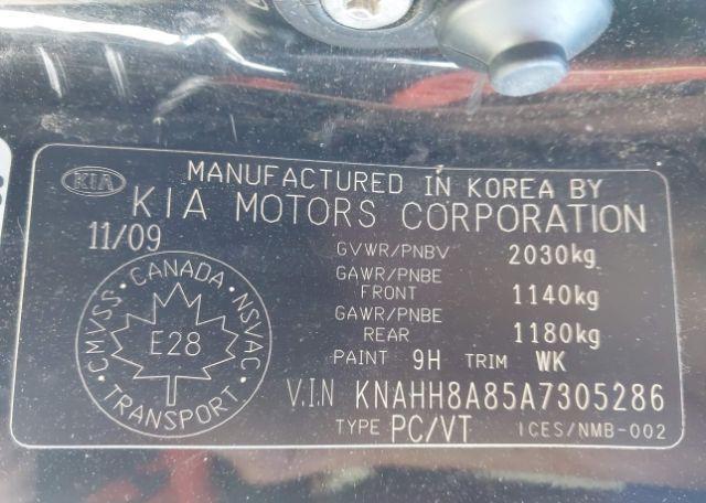 2010 KIA RONDO EX
