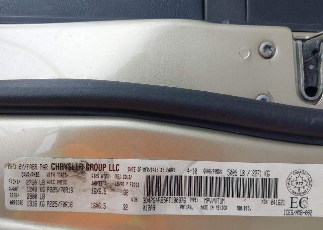 2010 DODGE JOURNEY SE