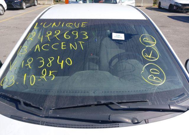 2013 HYUNDAI ACCENT GL