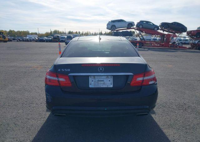 2012 MERCEDES-BENZ E-CLASS E 550