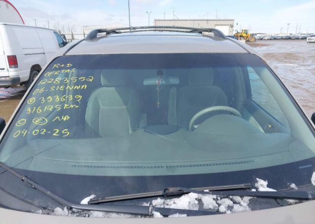 2006 TOYOTA SIENNA CE 7 PASSENGER