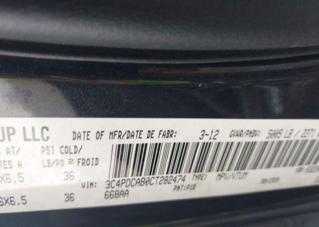 2012 DODGE JOURNEY SE