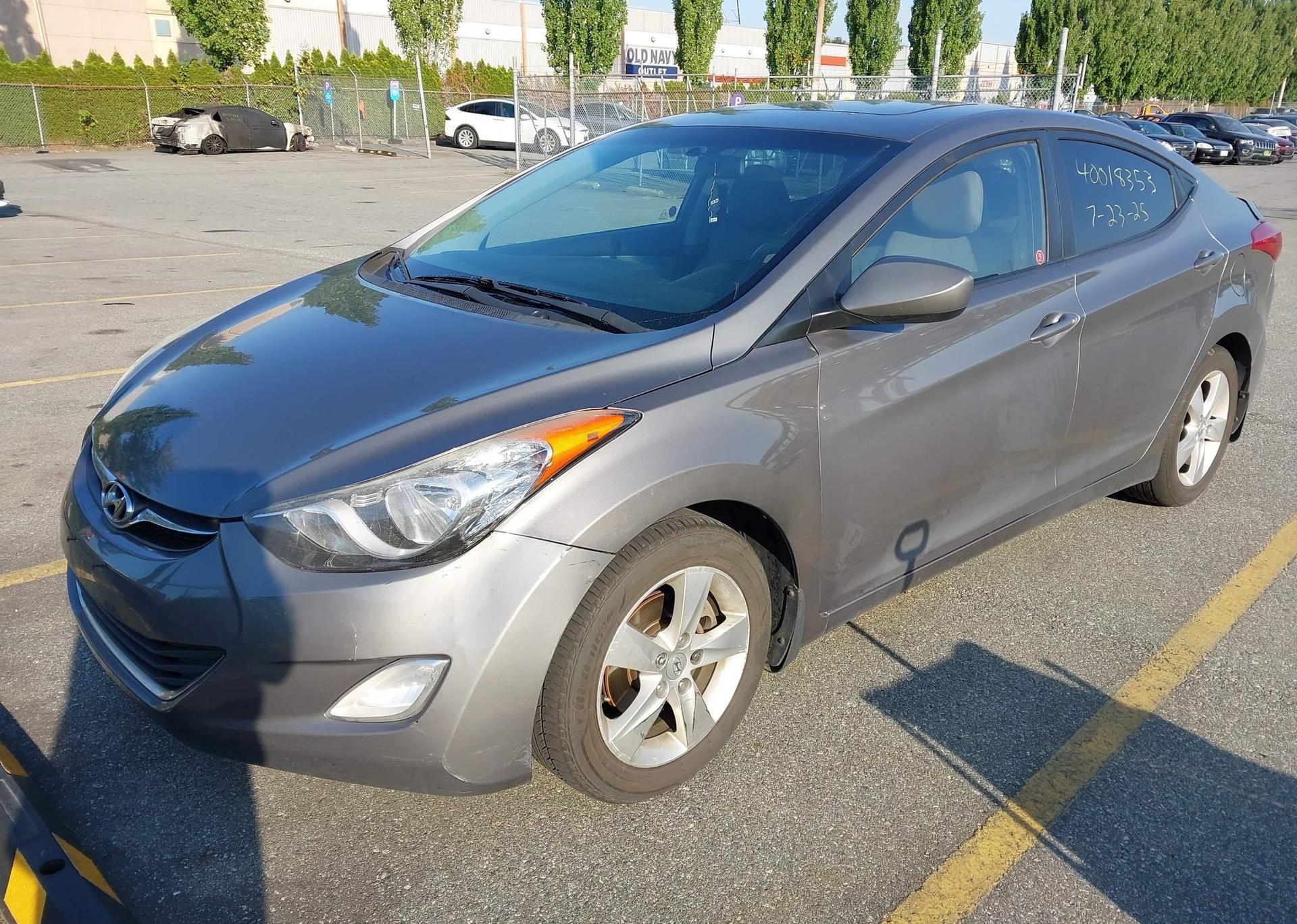 2012 HYUNDAI ELANTRA GLS