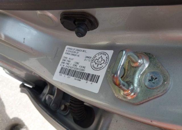 2013 HONDA CIVIC