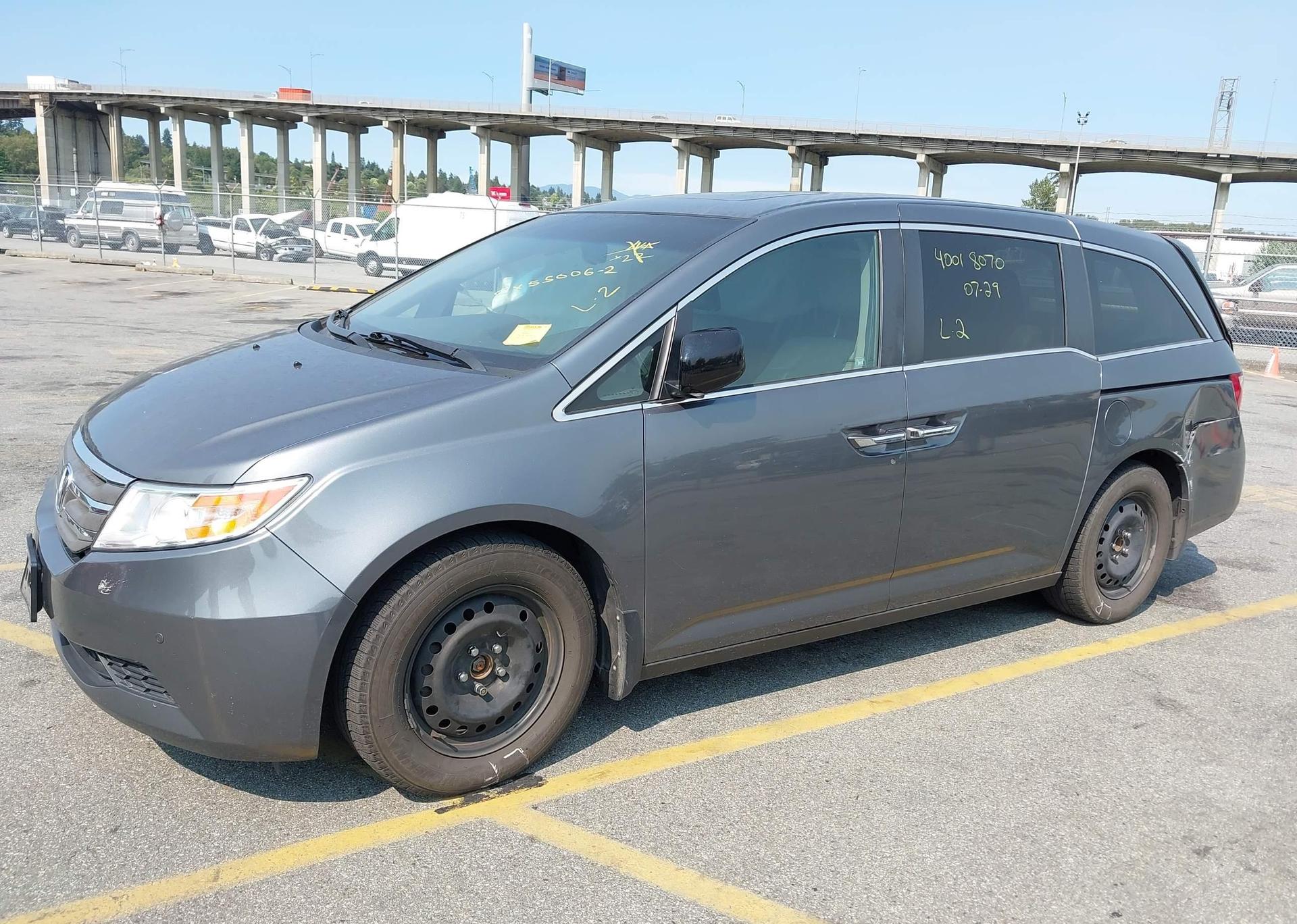 2011 HONDA ODYSSEY EXL