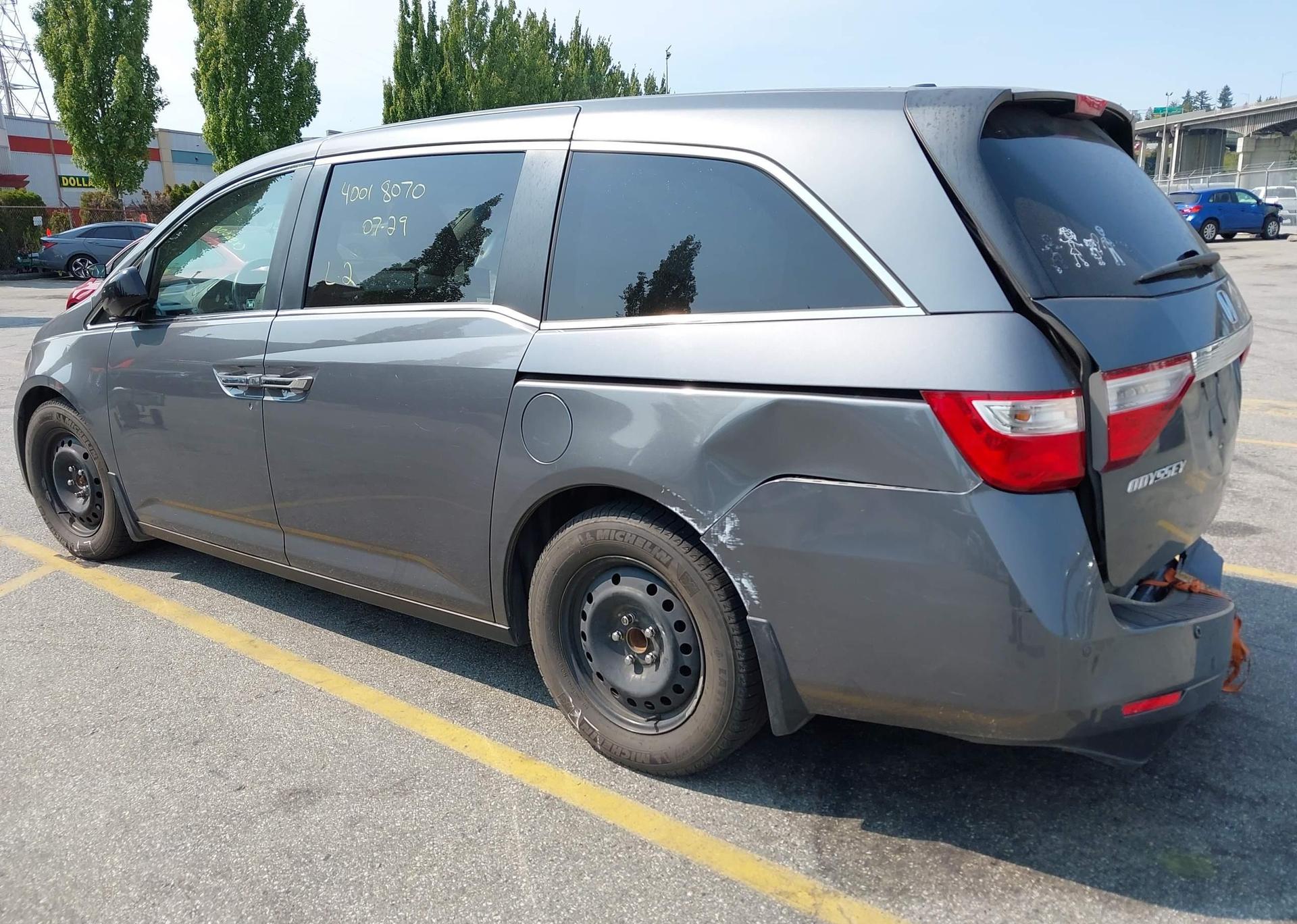 2011 HONDA ODYSSEY EXL