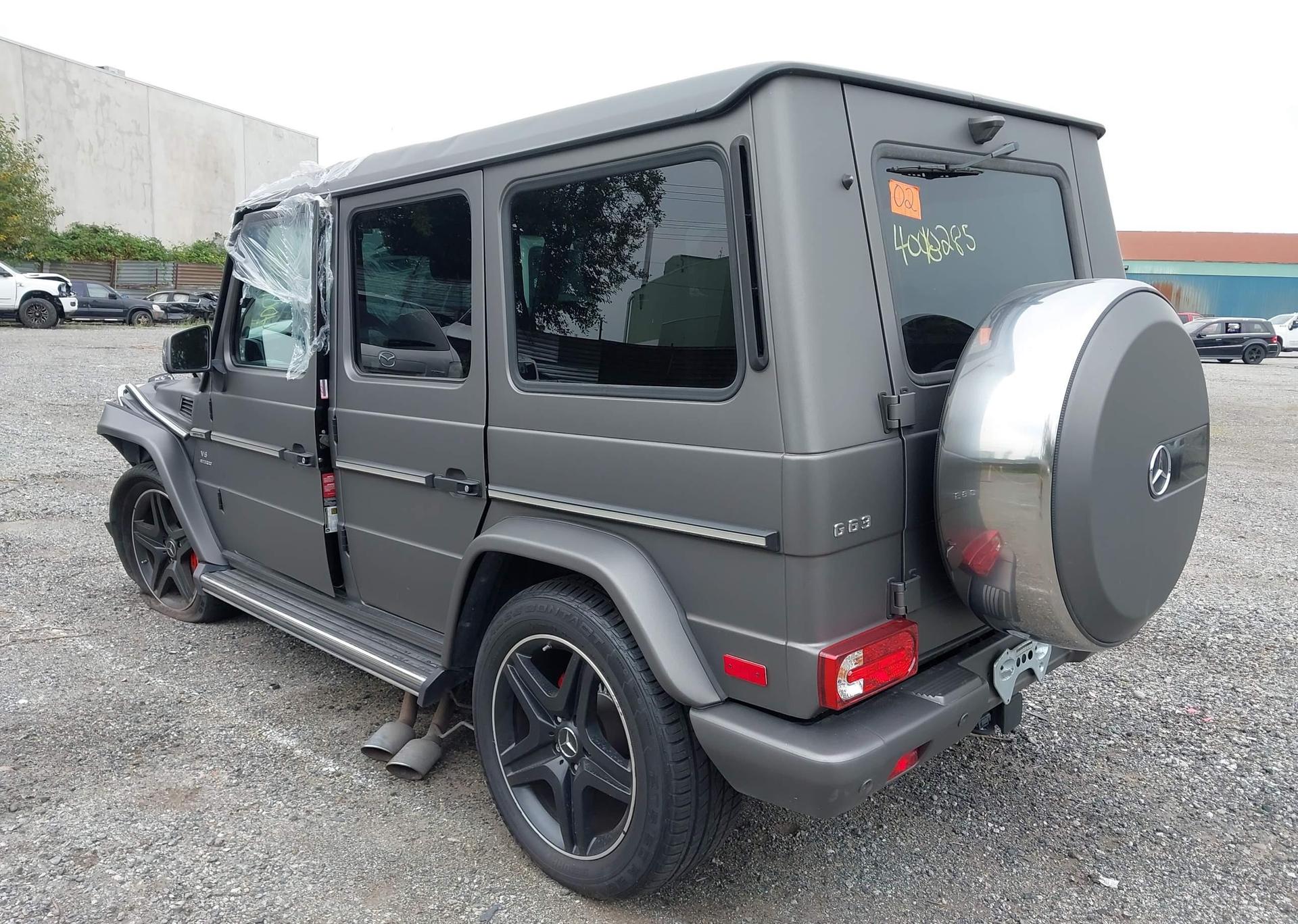 2015 MERCEDES-BENZ G 63 AMG