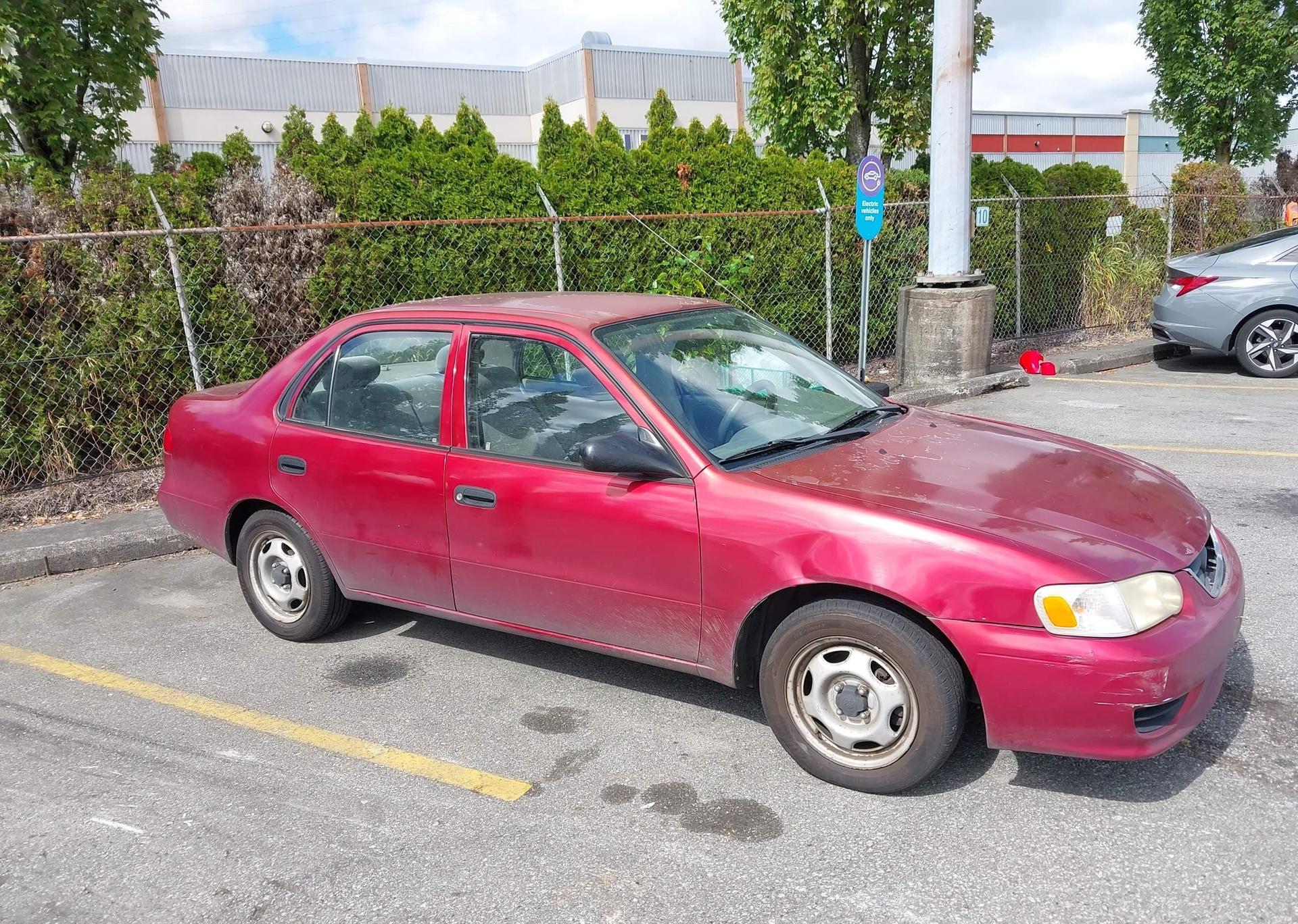 2002 TOYOTA COROLLA CE