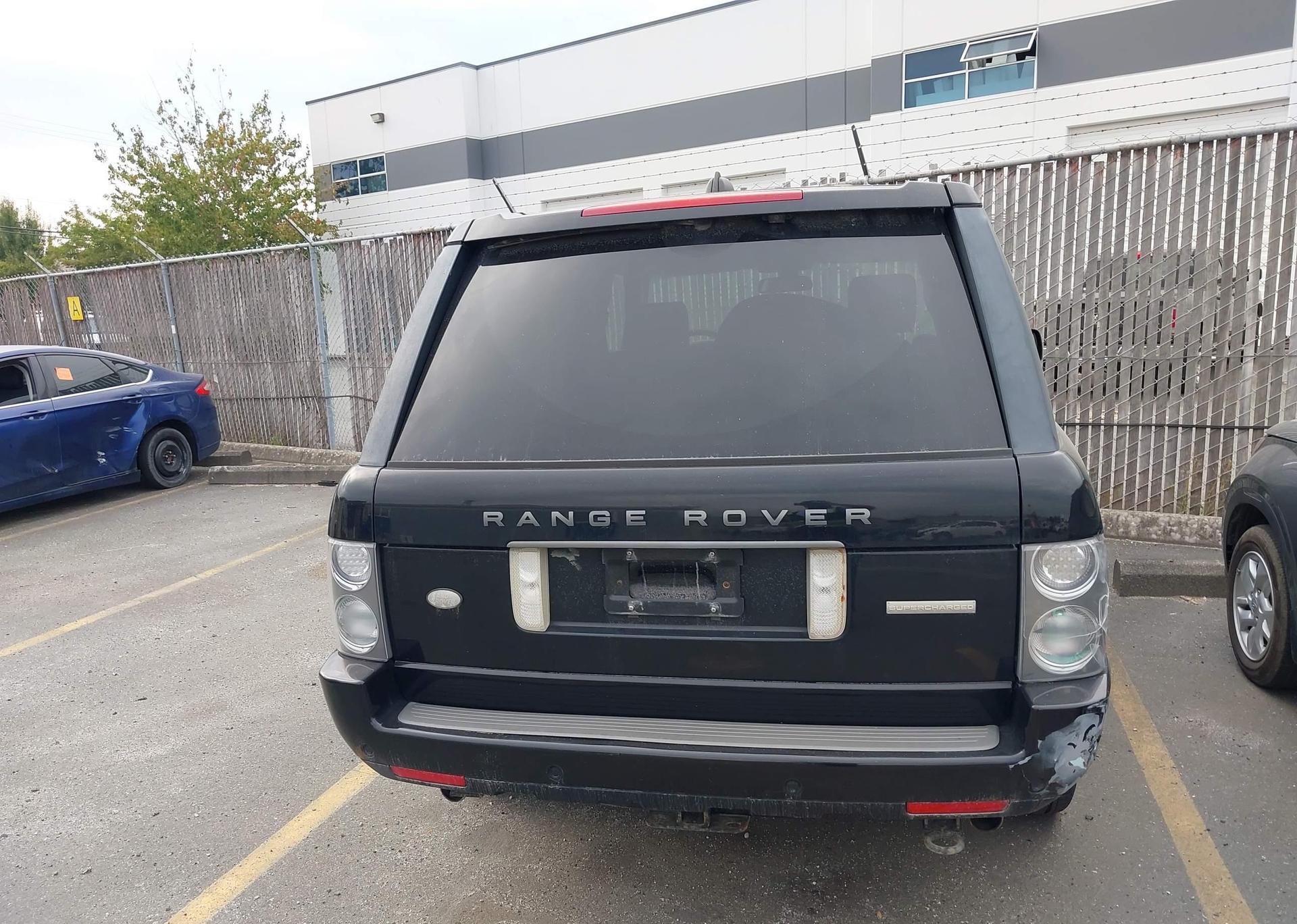 2007 LAND ROVER RANGE ROVER SUPERCHARGED