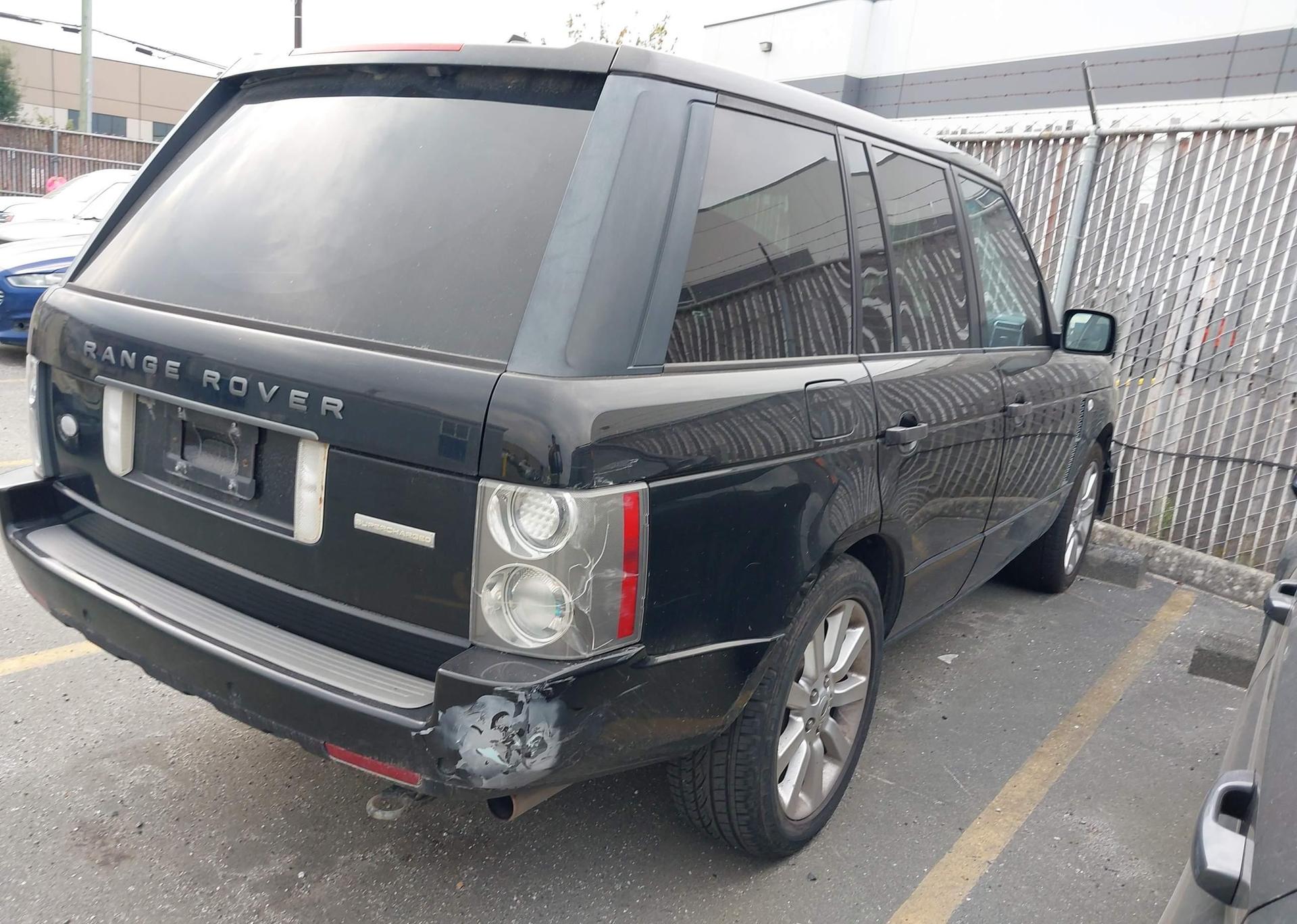 2007 LAND ROVER RANGE ROVER SUPERCHARGED
