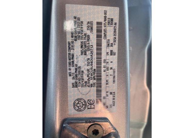 2013 FORD ESCAPE TITANIUM