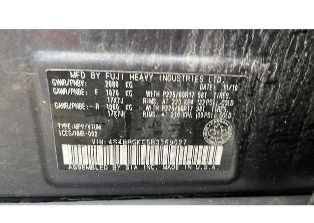 2011 SUBARU OUTBACK 2.5I LIMITED