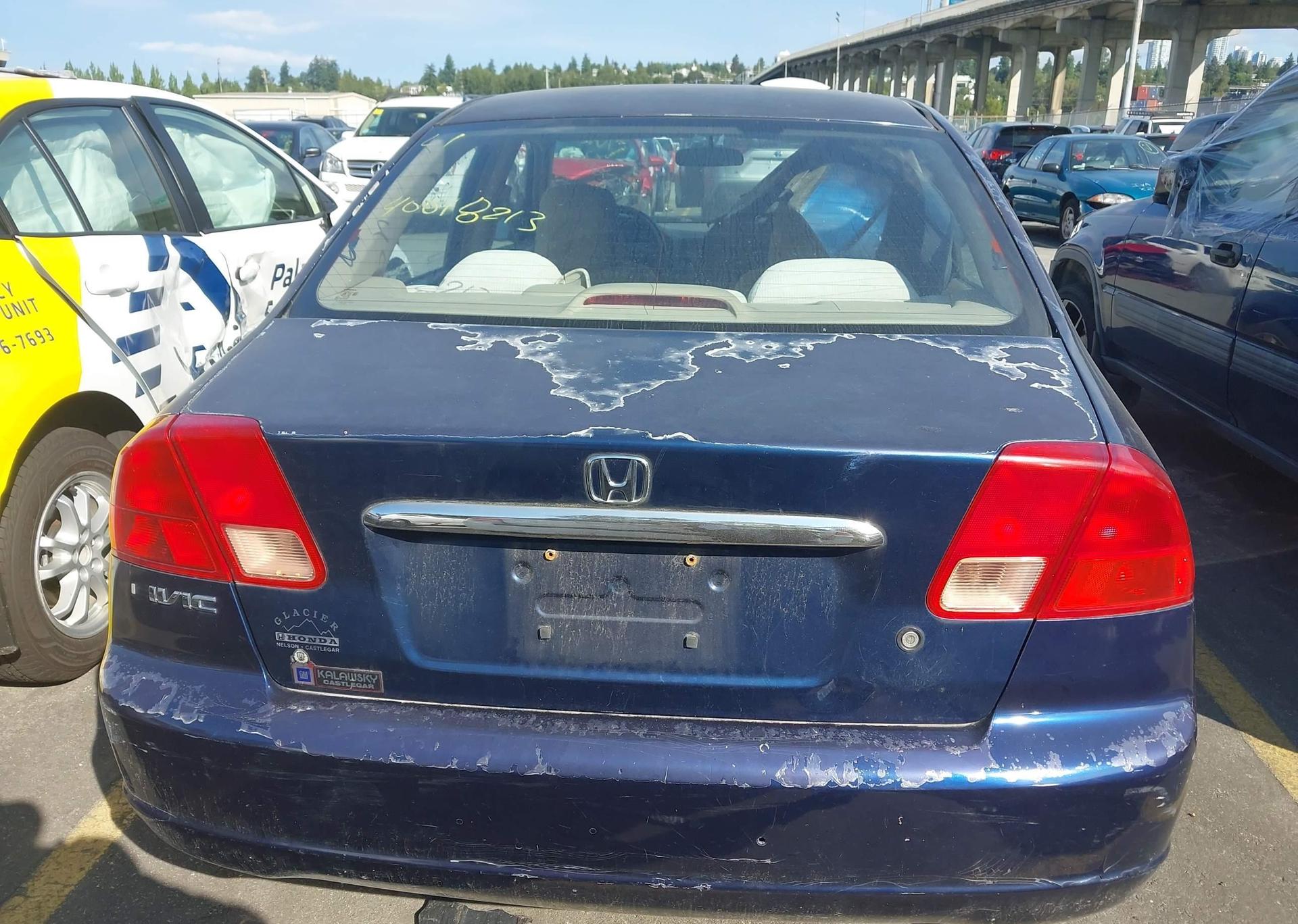 2002 HONDA CIVIC LX