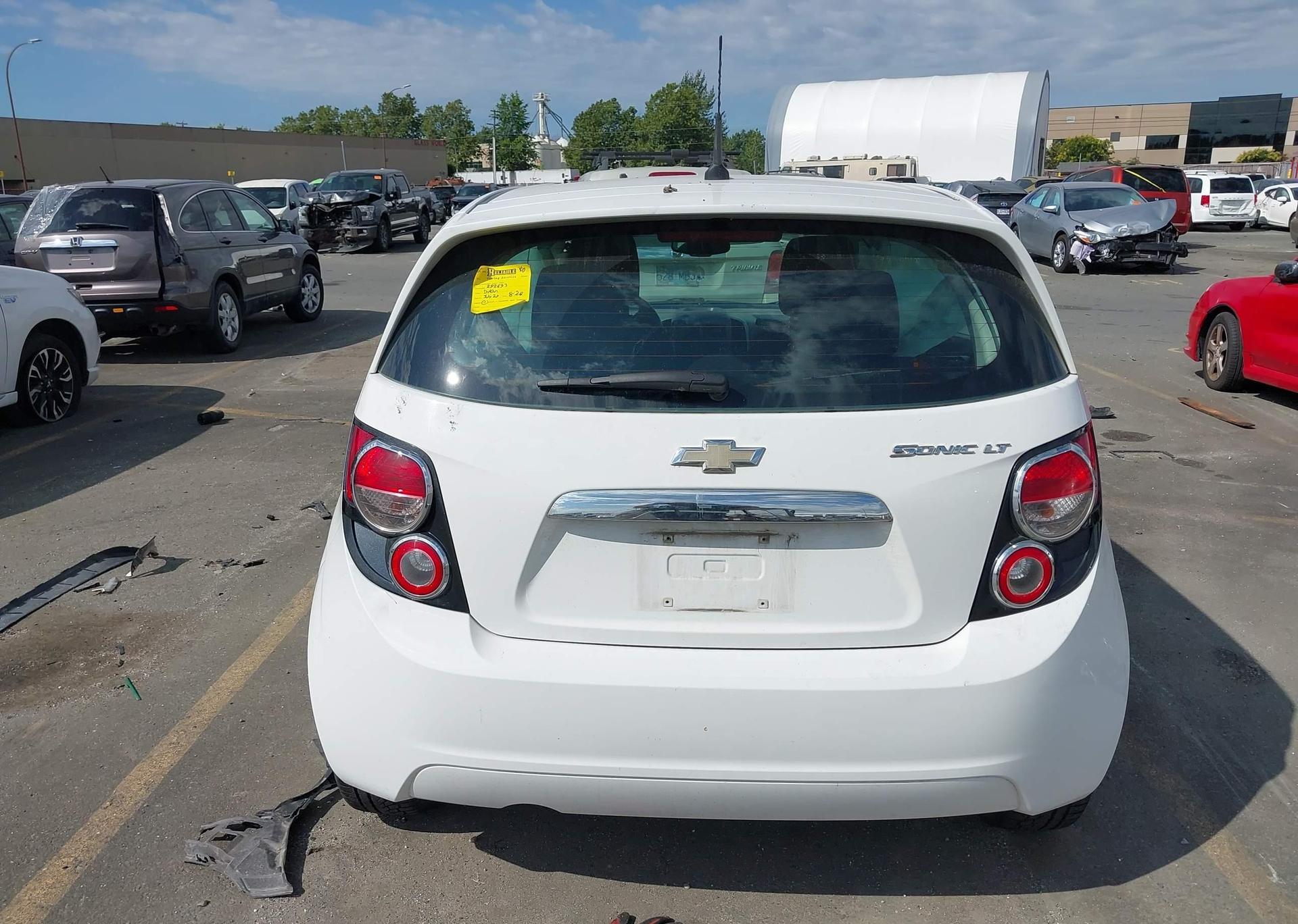 2012 CHEVROLET SONIC LT