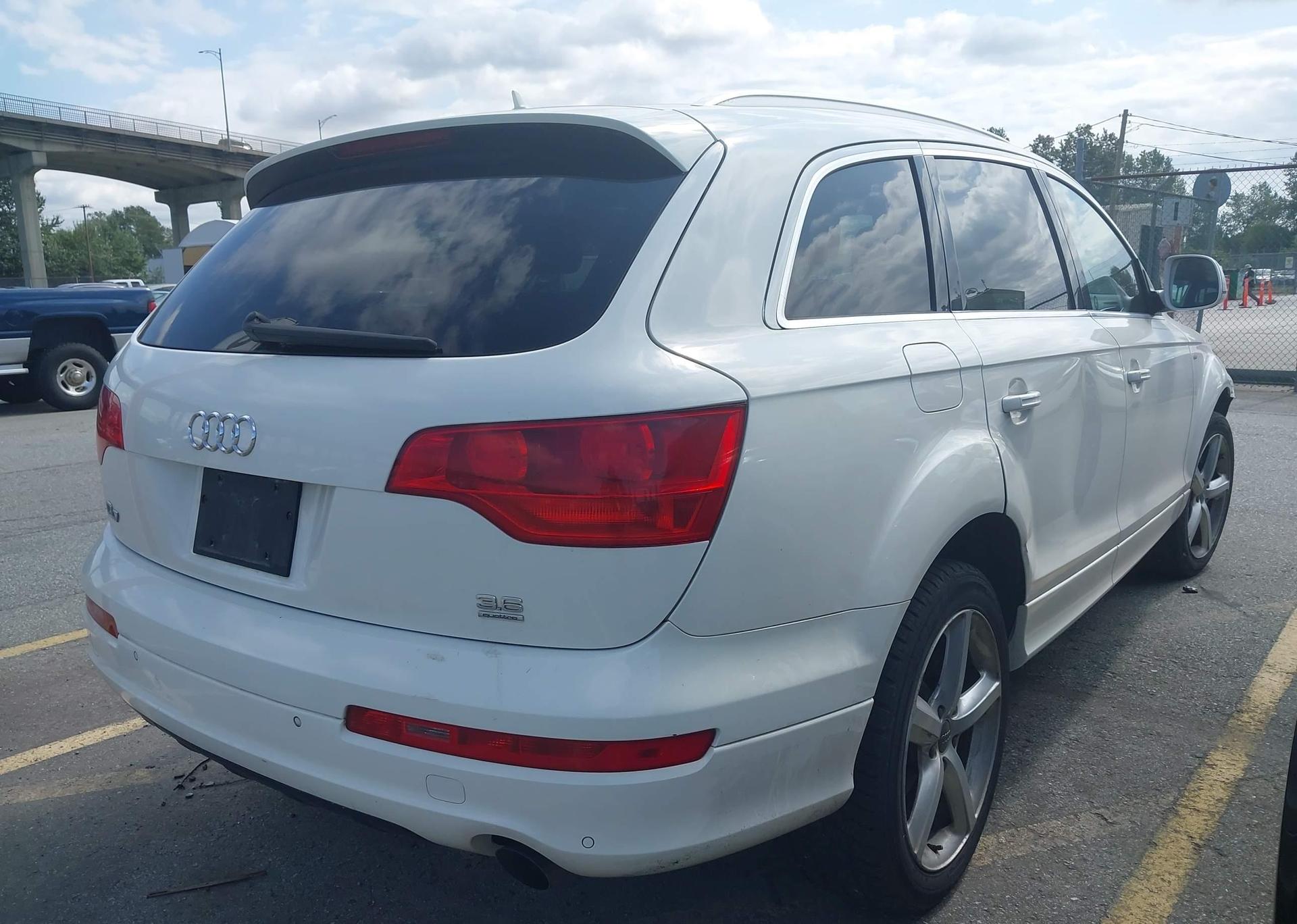 2008 AUDI Q7 3.6 QUATTRO PREM S-LINE