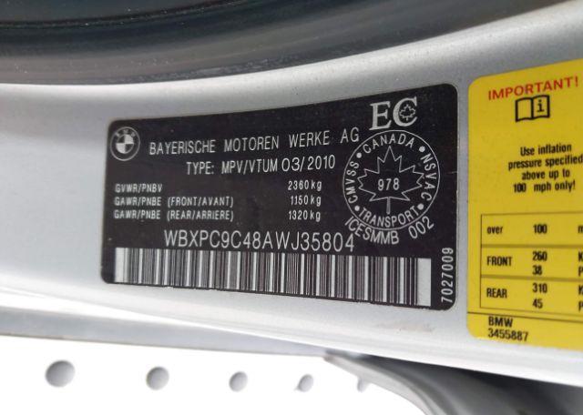 2010 BMW X3
