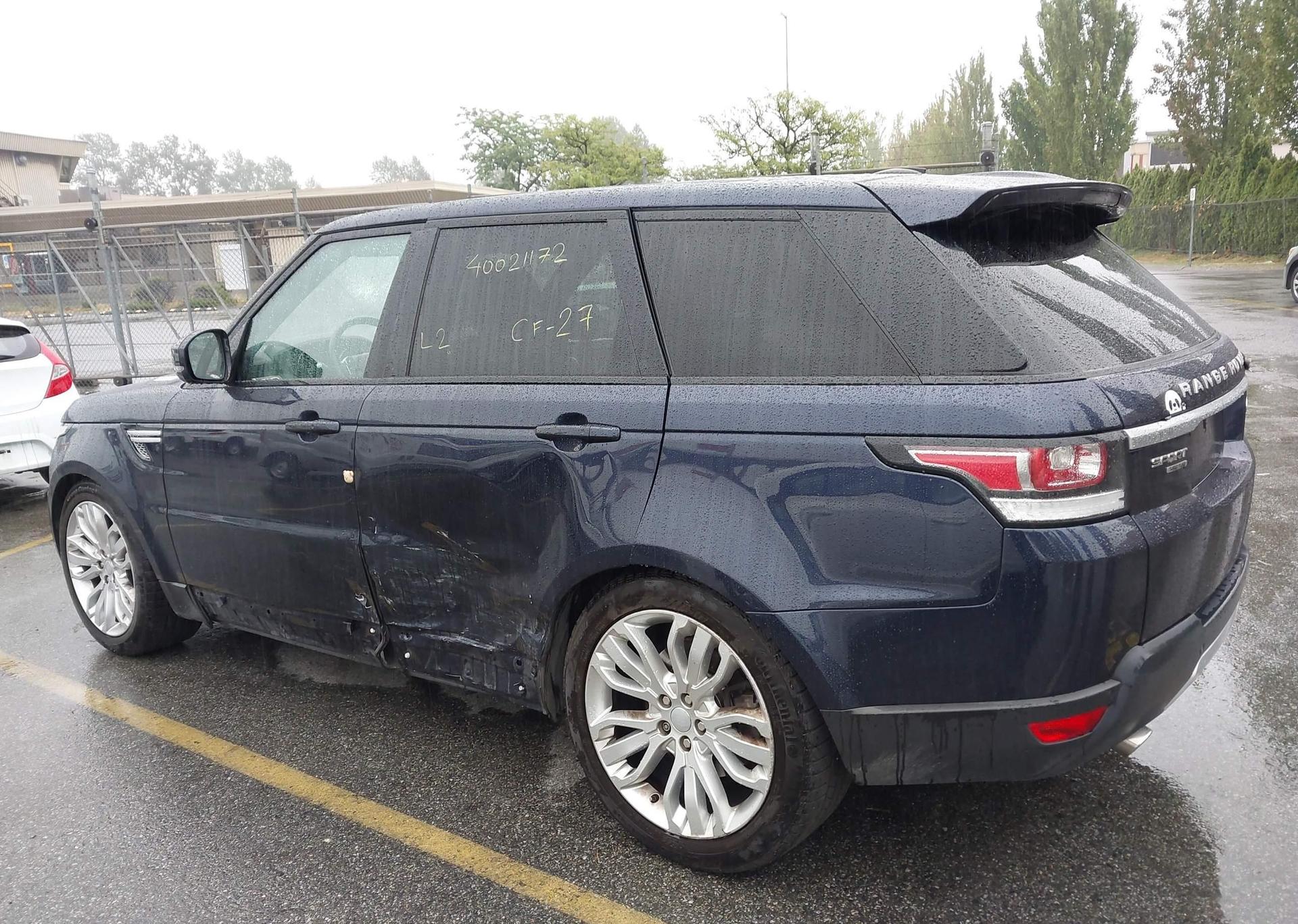 2016 LAND ROVER RANGE ROVER SPORT HSE