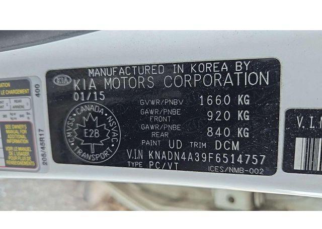 2015 KIA RIO