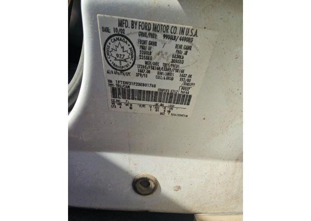 2003 FORD F350