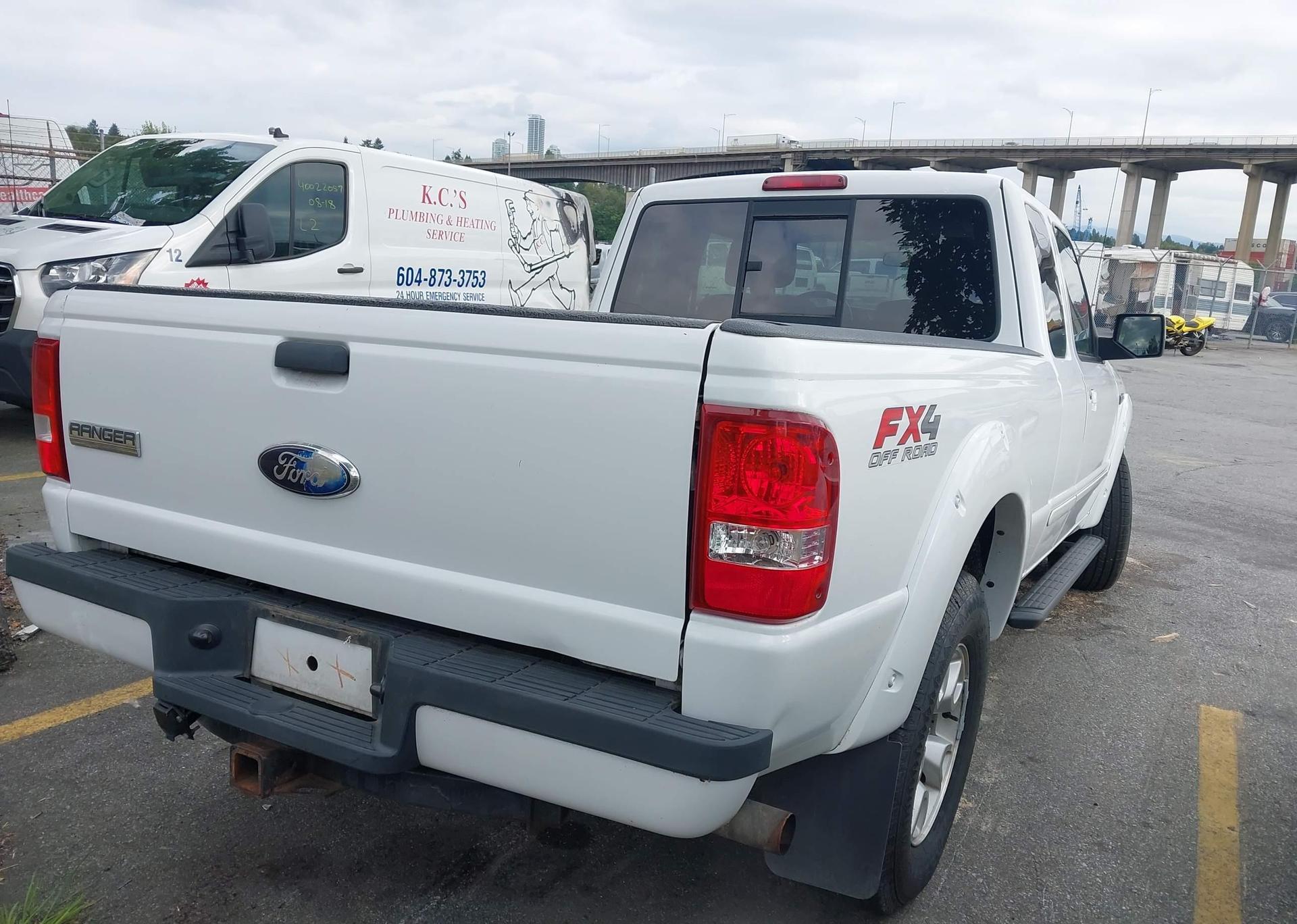 2010 FORD RANGER SUPER CAB